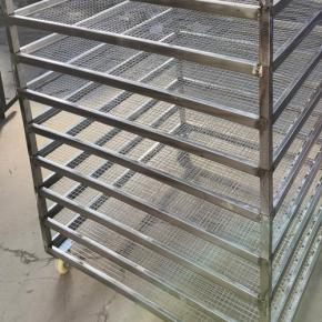 A Large Number Of Spot 304 Stainless Steel Superimposed Drying Vehicles, Fruit, Vegetable And Fish Drying Trays Have Good Bearing Capacity