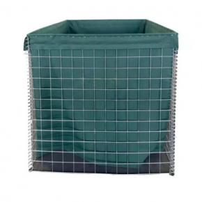 Explosion-proof Wall Military Base Portable Explosion-proof Gabion Mesh Electric Welding Hot-dip Galvanized Metal Flood-proof Explosion-proof Cage