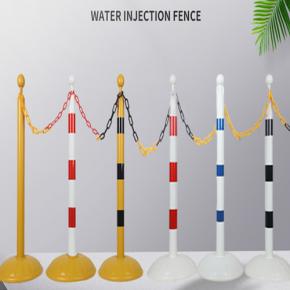 85CM PE Plastic Water Injection Fence Traffic Guardrail Warning Column Railing Reflective Isolation Belt Railing Seat